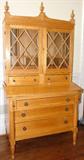Antique maple secretary from 1820.