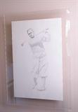 Bruce Hatley drawing of Bobby Jones