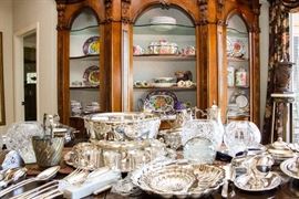 Silver Plate and Crystal.  Priced From $2.00-$150.00