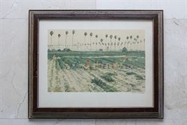 Charles Beckendorf Original Print.  Signed and Numbered:  $90.00