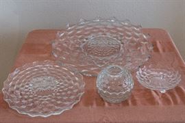 Fostoria Glass Ware:  $12.00-$45.00