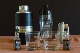 Cocktail Shaker:  $18.00  Jack Daniel's:  Shaker:  $12.00  