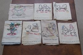 Vintage Days Of The Week To Do List!