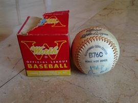 Official League MacGregor: signed:  Nolan Ryan, Mills and Four Others:  $60.00