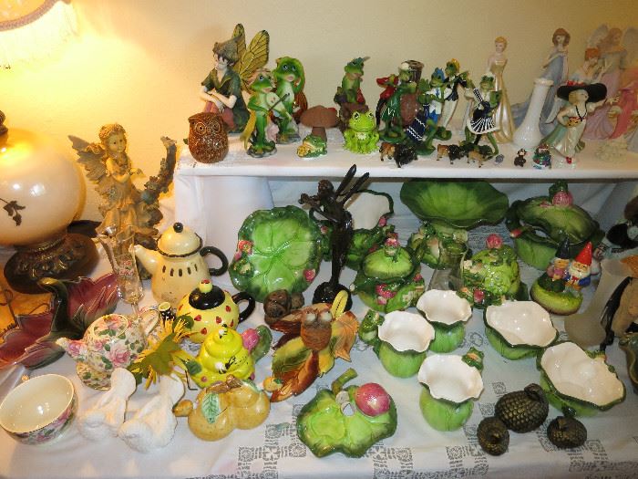 Frog Dishes And Decor