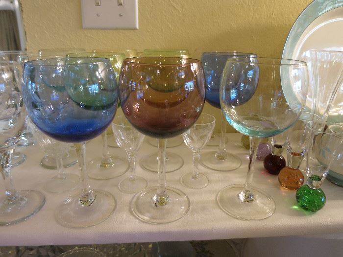 Colored Wind Goblets