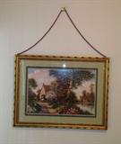 Beautifully Framed Artwork Throughout Home