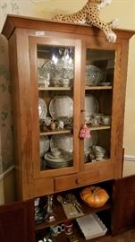 Corner China Hutch