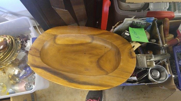 Pretty wooden bowl