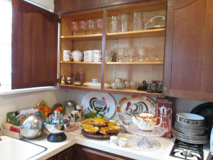 KITCHEN IS CHOCK FULL OF VINTAGE ITEMS