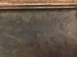 Henri de Toulouse-Lautrec signature (upper right)