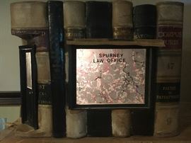 Lighted Shadow Box- Law Office