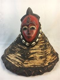 Gelete Tribe African Hat/Mask
