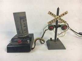 American Flyer Chime Whistle control and crossing lights