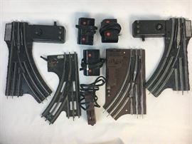 Lionel pre-war switch tracks & controllers