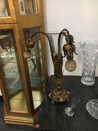 Antique Rose Bulb Lamp