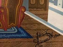 Yves Atienne Haitian Painting 