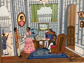 Yves Attiene Haitian Painting