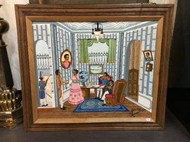 Yves Attiene Haitian Painting 