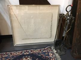 Frank Gallo signed paper cast