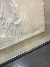 Frank Gallo signed "The Dancer" paper cast