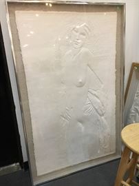 Frank Gallo signed "The Dancer" paper cast