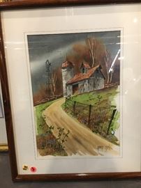George Sperl watercolor 