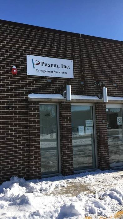 The Paxem Showroom's Storefront