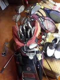 Wolverine clubs, TaylorMade drivers