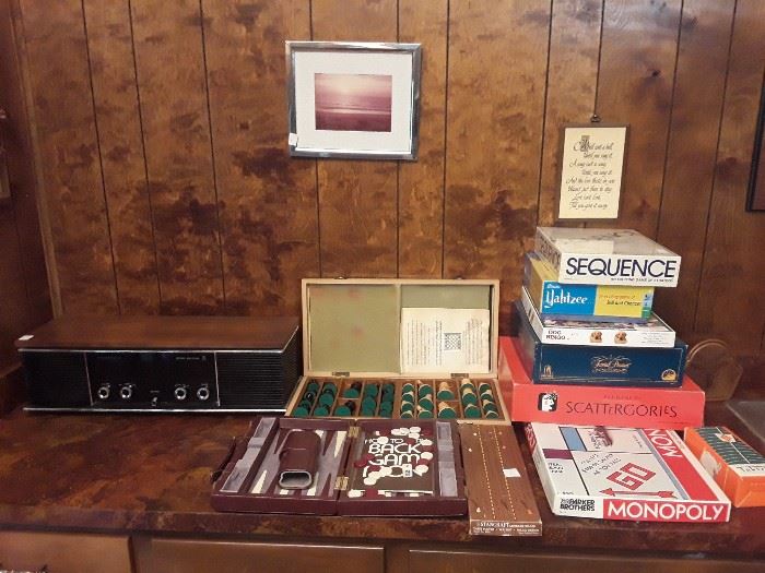 games, chess, backgammon, monopoly and more