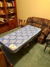 2 love seat sofas with twin pullout beds. Like new condition.