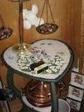 Heart shape little table