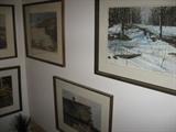 Framed art work
