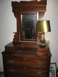 Marble top dresser