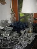 Crystal table lamps