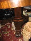 Leg of large round table