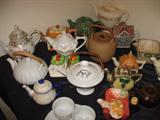 Tea pot collection