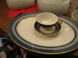 Theoore Haviland blue rim china