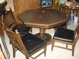 Game table with chairs