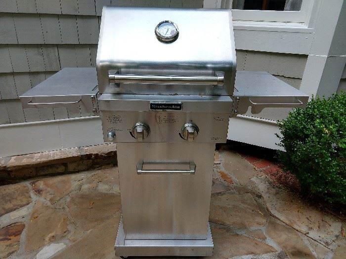 KitchenAid stainless steel propane gas grill, model # 720-0819.