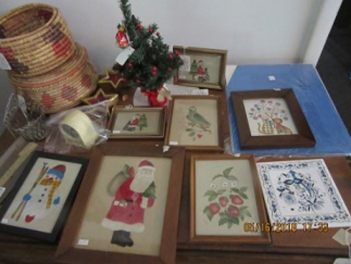 Sample of the thoerm paintings in this home  