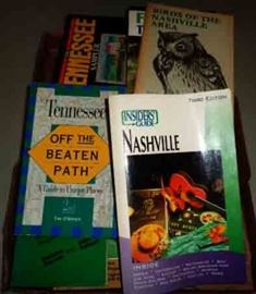 Box Lot- Vintage Tennessee/Nashville Books