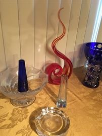 Murano and signed glass