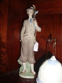 Golfer by Lladro