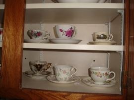 Wedgwood and other teacups