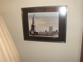 Beautiful Siedel print taken  August , 2001  before 9/11