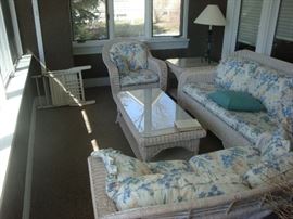 Some of the Henry Lint group which also includes tea cart and square table with glass top