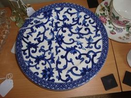 One of four Ralph Lauren plates