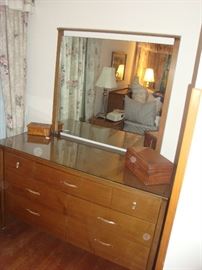 Dresser, mid century Drexel.  One of the five piece set