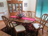 9 Piece Alexander Julian Home Colours Collection Dining room Set